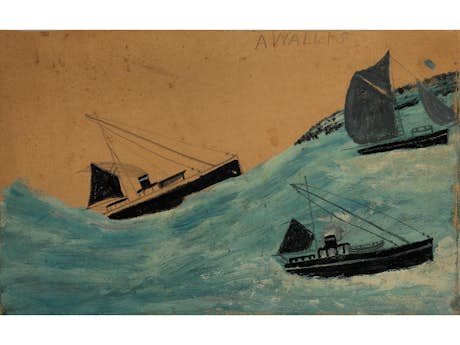 Alfred Wallis, 1855 Devenport – 1942 St Ives Bay